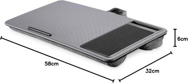 Підставка для ноутбука DIGITUS з тримачем для смартфона - для 17