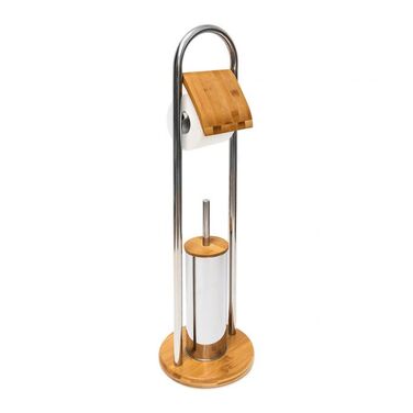 Relaxdays Toilet Set Bamboo