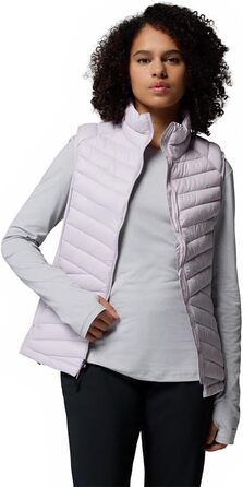 Жіночий жилет Columbia Powder Pass 3 Hybrid з пуховим наповнювачем, Bodywarmer (XL, Перламуровий лавандовий)