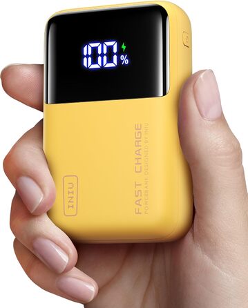 Портативний зарядний банк INIU на 100W 25000mAh з USB-C, сумісний з MacBook, iPad, iPhone, DJI, камерами та ін.