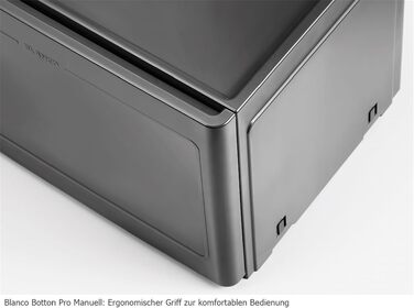 Система для сортування сміття BLANCO Botton Pro 45/2, ручна, 2 відра по 13 л для шафи 45 см