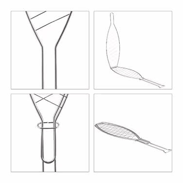 Relaxdays Fish Steamer 3-Piece Set