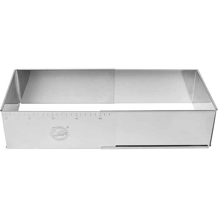 Sallys Backform Backring Tortenring round, rectangular, square, various sizes and shapes (baking molds, 24x19 cm up to 32x46 cm - 10 cm height)