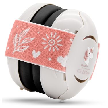 Schallwerk Mini+ (Unicorn Dusty) - навушники-захисники для малюків, дитячі навушники-захисники від шуму, преміум-якість