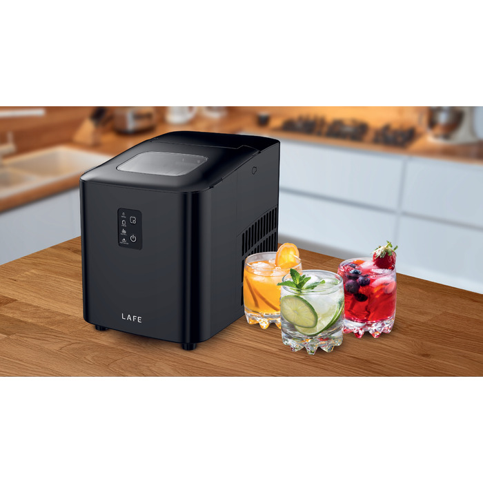 Льодогенератор Lafe Ice Cube Maker, чорний, 120 Вт