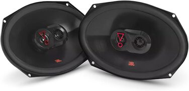 Автомобільні динаміки JBL Stage3 9637F 3-смугові, 375 Вт, 6x9 дюймів, без решітки, Harman Kardon