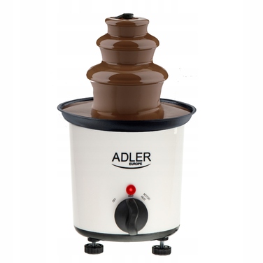 Шоколадний фонтан Adler AD4487, білий, 30 Вт