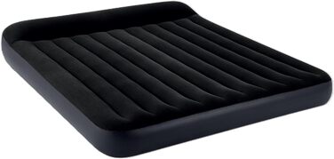 Надувний матрац Intex Dura Beam Pillow Rest King 182x203x25 см чорний (без насоса)