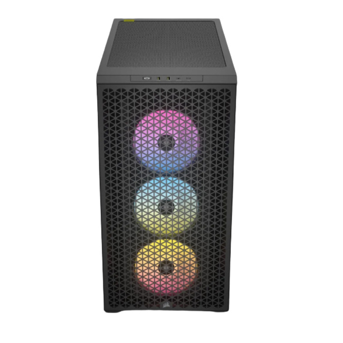 Корпус Corsair 3000D Midi Tower, чорний