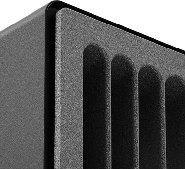 Корпус ПК HAVN BF 360 Flow: Midi-Tower з 3 вентиляторами, посилене охолодження, скло Tempered Glass, чорний