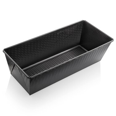 Форма для випічки хліба Grizzly Brotbackform, 35x15x10 см, антипригарна, для кексів та хліба на заквасці, чорна