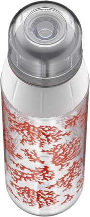 alfi Tritan Water Bottle, BPA-Free, 700ml, tritanBottle Coral, Leak-Proof, Carbonated Drink-Safe, Dishwasher-Safe, 5495.110.070 Bottle for Togo, School, Sports, Hiking, Leisure