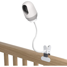 Кріплення для дитячого монітора Holaca, сумісне з Nooie Babyphone та камерами Nooie 2K, Wi-Fi (білий)