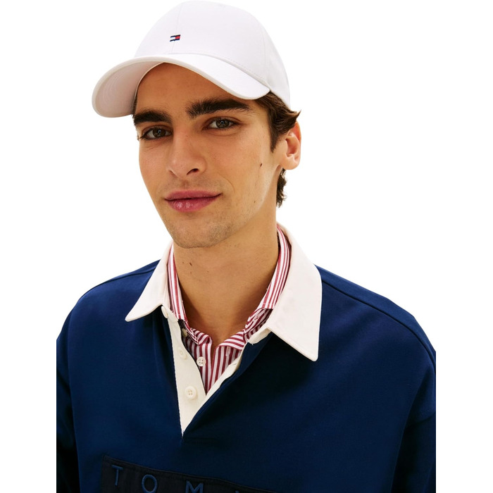 Кепка Tommy Hilfiger чоловіча біла (Ecru) універсальний розмір