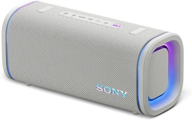 Sony ULT Field 5 – Портативна Bluetooth колонка з ULT Power Sound, IP67 (водонепроникна, пилозахищена, ударостійка), 12 год роботи, білий