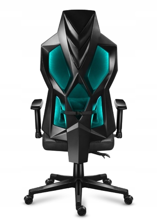 Ігрове крісло Huzaro Combat 6.2 RGB, тканина, чорне