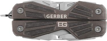 Мультитул Gerber Vise Pocket Tool: 10 функцій, плоскогубці, алюміній/нержавіюча сталь, чорний