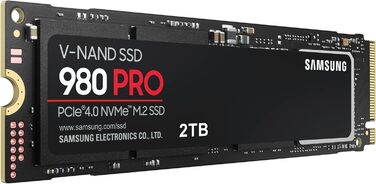 SSD Samsung 980 PRO 2TB NVMe M.2 PCIe 4.0 - Внутрішній SSD для геймінгу та редагування відео