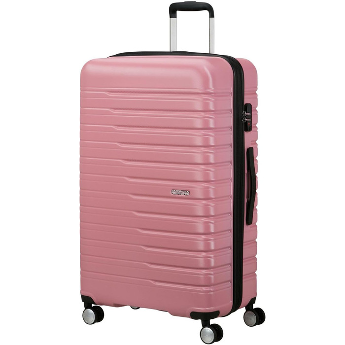 Чемодан American Tourister Flashline, 67 см, 69/75 л, чорний (Shadow Black), Spinner