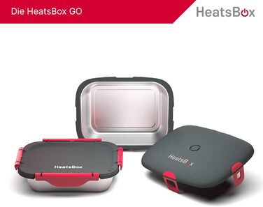 Електрична термобокс Faitron HeatsBox: 90 Вт, з нержавіючою сталею, для їжі, з транспортним кришкою