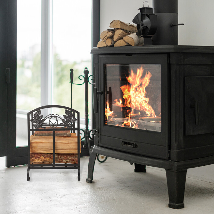 Relaxdays Foldable Firewood Rack