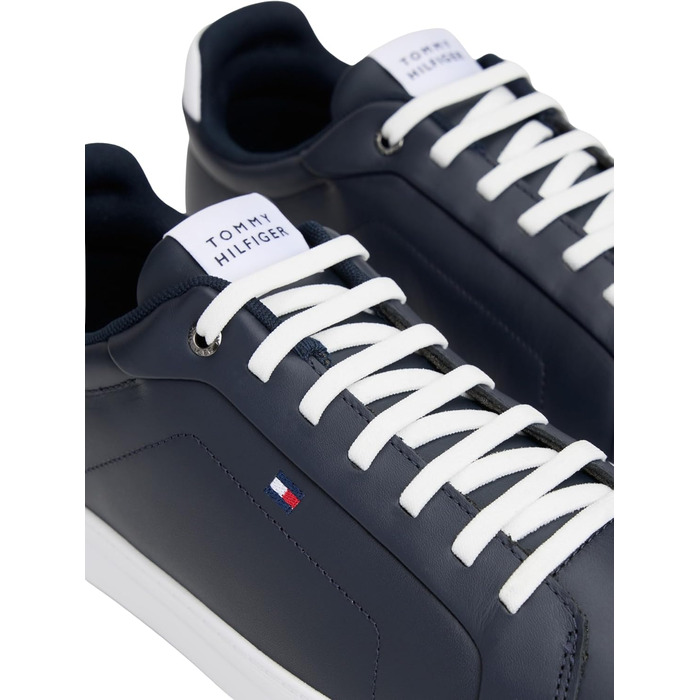 Чоловічі кросівки Tommy Hilfiger Icon Court Light ESS Fm0fm05678, низькі, блакитний (42 EU)