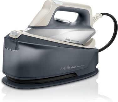 Праска з парогенератором Ufesa Perfect Steam, 2400 Вт, 6.5 Бар, вертикальна та горизонтальна, паровий удар 290 г, бак 1.2 л