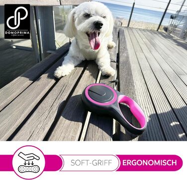 Нашийник для собак DOMOPRIMA: міцний, безпечний, 3 розміри (S, M), 4 кольори (сірий, блакитний, зелений, рожевий)