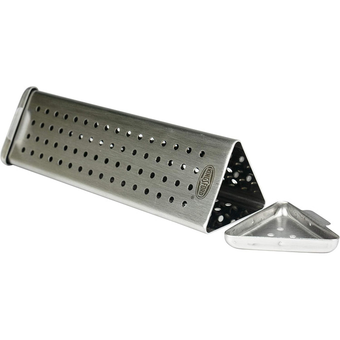 Kingsford Stainless Steel Smoker Box for Grill | Smoker Box for All Grills | Durable Grill Accessory | Easy Way to Turn Any Grill into a BBQ Smoker (Triangle)