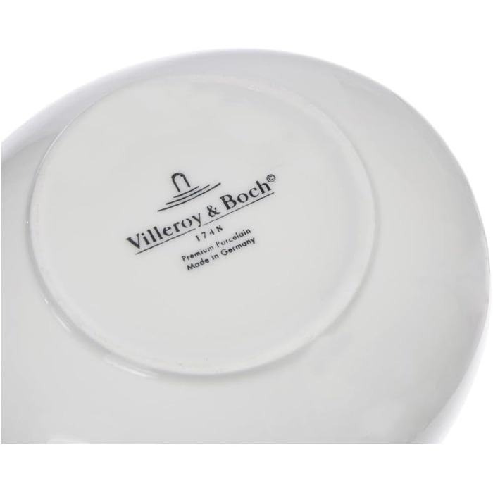 Villeroy & Boch New Cottage Basic Sugar Bowl, 450 ml, Height: 6.5 cm, Premium Porcelain, White