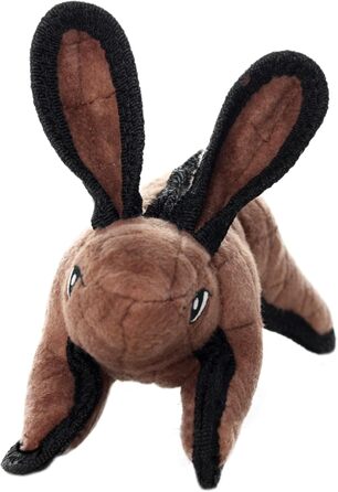 М'яка іграшка для собак Tuffy's Polly, коричневий кролик, для цуценят
