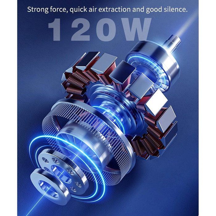 Вакуумний пакувальник ESoundvol 8-в-1 з контролем температури, вбудованим різаком та LED-дисплеєм для зберігання продуктів, 10 пакетів