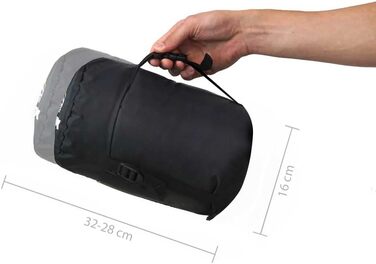 Спальний мішок для трекінгу Trek Night від outdoorer - легкий, теплий, компактний