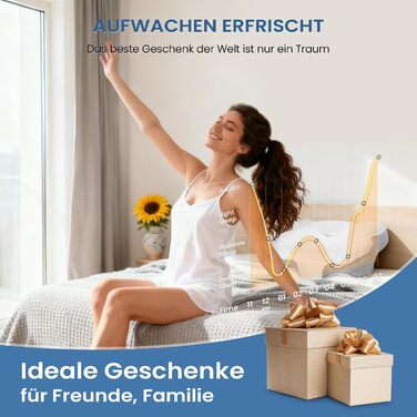 Подушка для шиї з ефектом пам'яті Nackenkissen: ергономічна подушка для сну на боку, спині та животі (1 шт.) Біла
