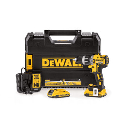 Ударний дриль-шурупокрут DeWalt DCD796D2 18V + 2 акумулятори 2.0Аг + кейс TSTAK
