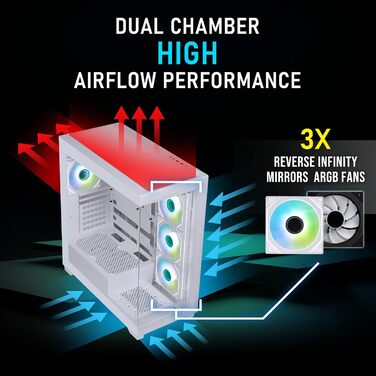 Корпус ПК BitFenix CETO Premium Edition Mid Tower (Чорний)