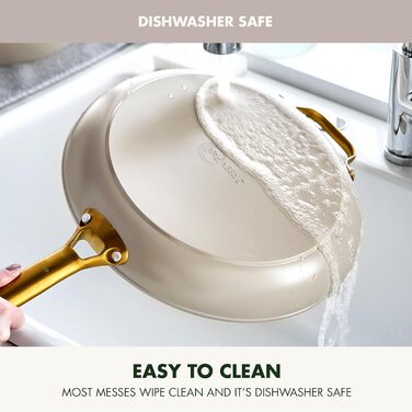 Набір сковорідок GreenPan Reserve: антипригарне покриття Ceramic, 20.3 см та 25.4 см, без PFAS, для плити та духовки