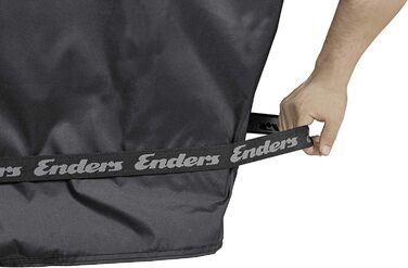 Чохол для газового гриля Enders URBAN з візком, водонепроникний, UV-захист, поліестер 300D, чорний