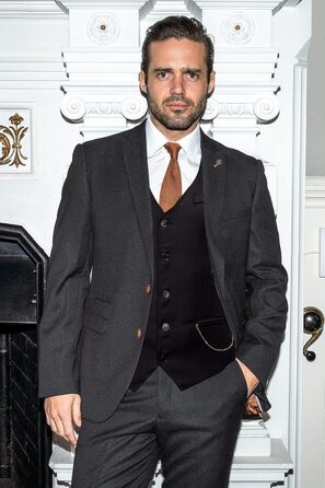 Чоловіча жилетка RONGKIM Showu з паєтками, Slim Fit, для вечірки/весілля, елегантний костюмний стиль, чорна