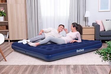 Надувний матрац Bestway King Single 203 x 183 x 22 см, сірий
