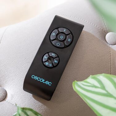Стельовий вентилятор Cecotec Aero 5200 Line з пультом, LED підсвіткою, таймером та функцією зими, 132 см, 60 Вт, чорний