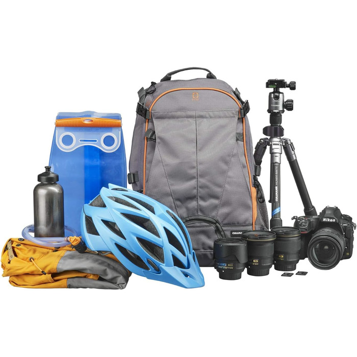 Спортивний рюкзак CULLMANN ULTRALIGHT sports DayPack 300, сіро-помаранчевий