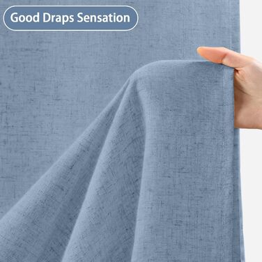 Шторка для душу Awellife з льону, стиль бохо, сільський дім, 183x183 см, кремовий колір