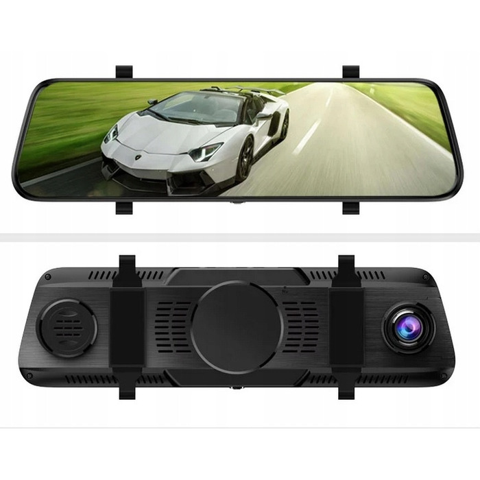 Автомобільний відеореєстратор Fastcam T09CM: 2 камери, Full HD, кут огляду 170°, сенсорний екран