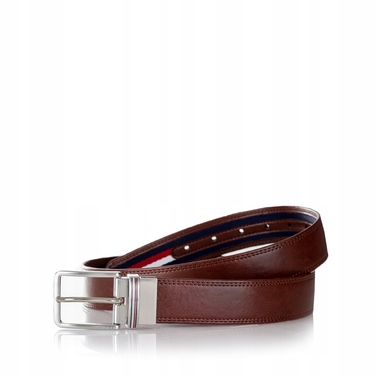 Двосторонній ремінь Tommy Hilfiger 4W1 11DI02E1BROWN 34/85 у подарунковій коробці