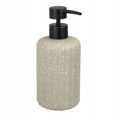 Набір аксесуарів для ванної кімнати з кераміки (глазурована каменіва маса), КОРИЧНЕВИЙ ПЛЯМКАСТИЙ