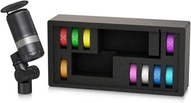 TC Helicon GoXLR MIC - Динамічний мікрофон для стрімінгу та бродкасту з вбудованим поп-фільтром, чорний