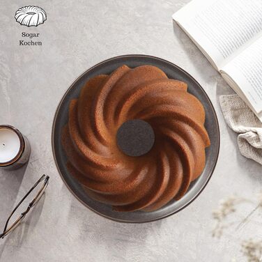 Форма для кексу Erreke Gugelhupfform, 24 см, 2.5 л, з антипригарним покриттям, професійна якість