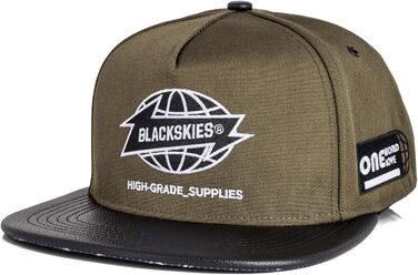 Кепка Snapback Blackskies® з камуфляжним денімом | Унісекс, преміум-якість, для чоловіків та жінок | Streetwear, Outdoor, літо
