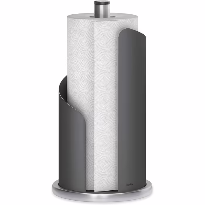 stardis Stainless Steel Kitchen Towel Holder, Roll Holder for Kitchen Towel, Standing Holder, Dark Grey Matt Anthracite